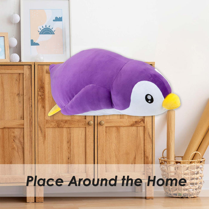Penguin Softlings Soft Toy Plush Stuffed Purple