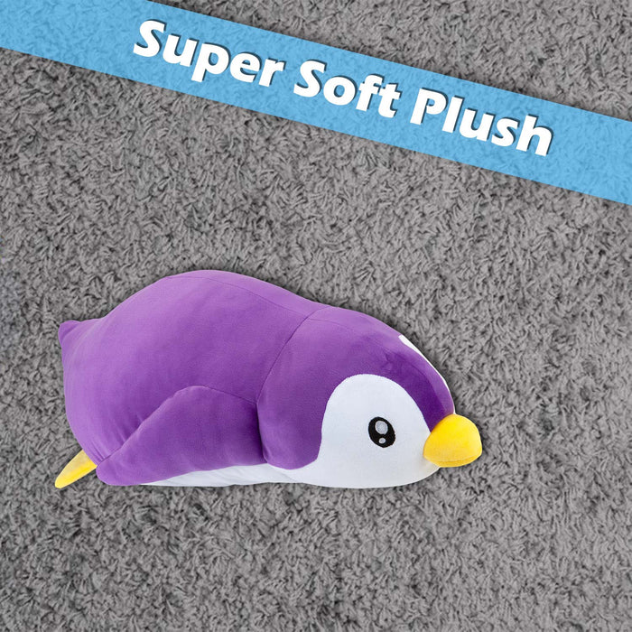 Penguin Softlings Soft Toy Plush Stuffed Purple