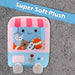 Crane Machine Soft Toy Plush Stuffed Pink