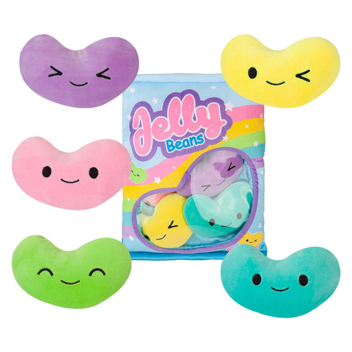 Jelly Bean Pack Soft Toy Cute Plushie Huggable Cuddly Stuffed Toy 40cm Multi