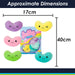 Jelly Bean Pack Soft Toy Cute Plushie Huggable Cuddly Stuffed Toy 40cm Multi