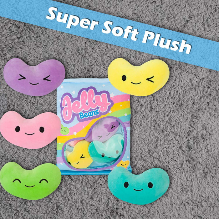 Jelly Bean Pack Soft Toy Cute Plushie Huggable Cuddly Stuffed Toy 40cm Multi