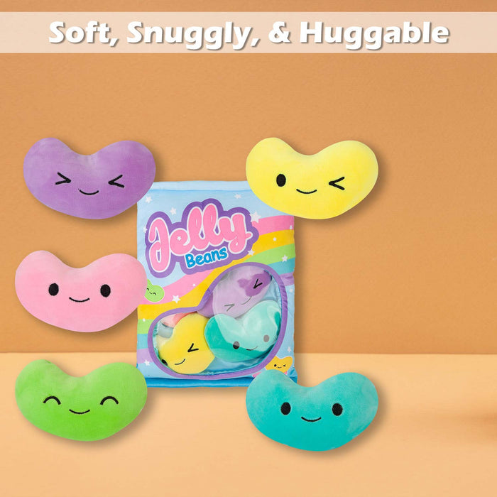 Jelly Bean Pack Soft Toy Cute Plushie Huggable Cuddly Stuffed Toy 40cm Multi