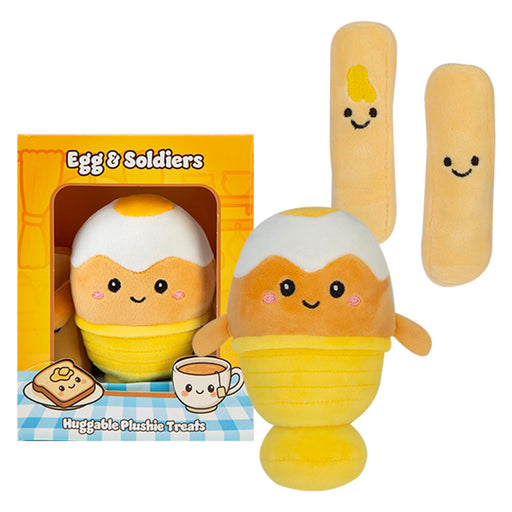 Easter Egg & Soldiers Soft Toy 19cm x 15cm Multicolour X 1