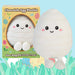 Easter Egg Soft Toy in Gift Box 19cm x 15cm White X 1