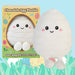 Easter Egg Soft Toy in Gift Box 19cm x 15cm White X 1