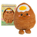 Easter Egg Soft Toy in Gift Box 19cm x 15cm Brown X 1