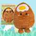Easter Egg Soft Toy in Gift Box 19cm x 15cm Brown X 1