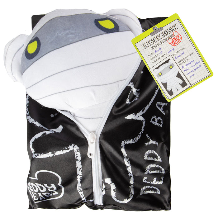 Deddy Bears Bundle Soft Toy Body Bag, Certificate, Plush Halloween
