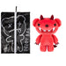 Deddy Bears Beezlebear Soft Toy 30cm Body Bag, Certifcate, Plush Halloween Beezlebear