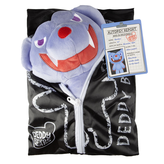Deddy Bears Vambear Soft Toy Body Bag, Certificate, Plush Halloween