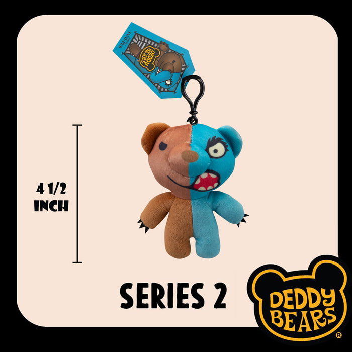 Deddy Bears - Blind Bag Soft Toy Clip, Plush