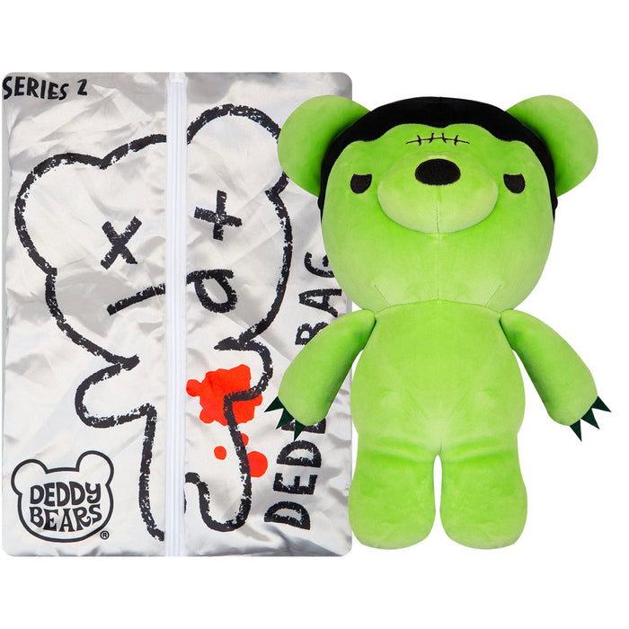 Deddy Bears - Frankenbear Soft Toy in Body Bag Plush Certifcate 30cm Frankenbear