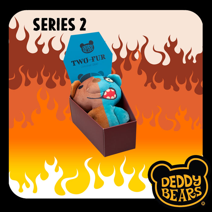 Deddy Bears - Two-Fur Soft Toy with Coffin Plush Plush 15cm Two-Fur