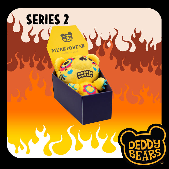 Deddy Bears - Muertobear Soft Toy with Coffin Plush