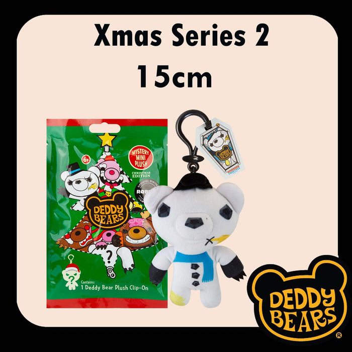 Deddy Bears Mystery Bag Xmas Soft Toy 15cm x 8cm X 1