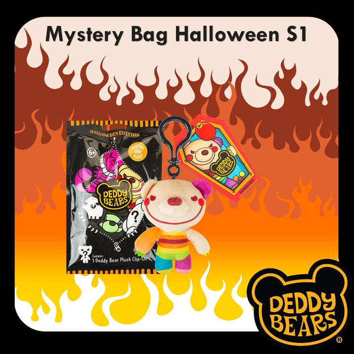 Deddy Bears Mystery Bag Halloween Soft Toy 15cm x 8cm X 1