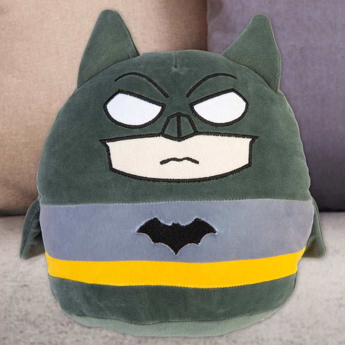 Batman Oval Pillow Movie Character Cushion Black - 22cm x 16cm