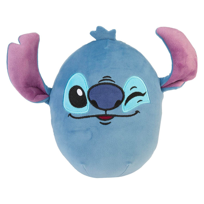 Lilo & Stitch Oval Pillow 1 x Stitch Cushion Blue - 22cm x 16cm