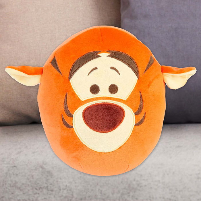 Tigger Oval Pillow Winnie The Pooh Cushion Orange - 22cm x 16cm