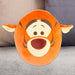 Tigger Oval Pillow Winnie The Pooh Cushion Orange - 22cm x 16cm