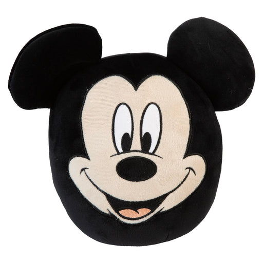 Mickey Mouse Oval Pillow Kids Movie Character Black - 22cm x 16cm