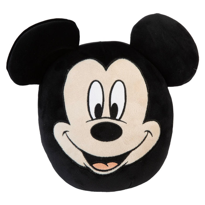Mickey Mouse Oval Pillow Kids Movie Character Black - 22cm x 16cm