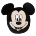 Mickey Mouse Oval Pillow Kids Movie Character Black - 22cm x 16cm
