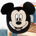Mickey Mouse Oval Pillow Kids Movie Character Black - 22cm x 16cm