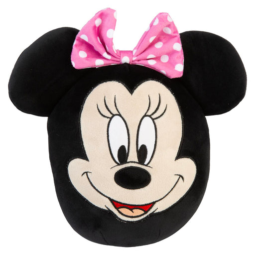 Minnie Mouse Oval Pillow Kids Movie Character Black - 22cm x 16cm
