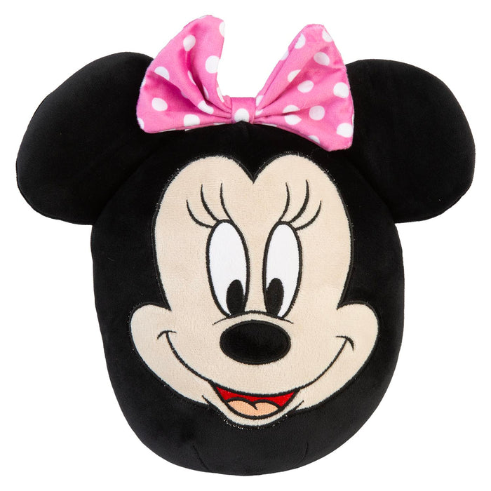 Minnie Mouse Oval Pillow Kids Movie Character Black - 22cm x 16cm