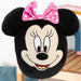 Minnie Mouse Oval Pillow Kids Movie Character Black - 22cm x 16cm