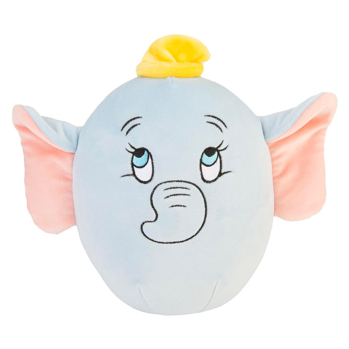 Dumbo Oval Pillow Kids Movie Character Cushion Blue - 22cm x 16cm