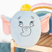 Dumbo Oval Pillow Kids Movie Character Cushion Blue - 22cm x 16cm