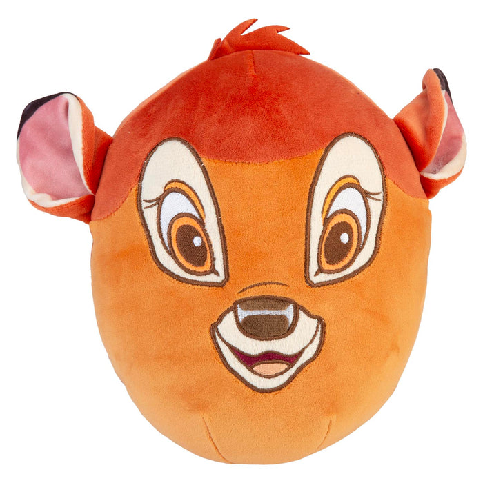 Bambi Oval Pillow Kids Movie Character Cushion Orange - 22cm x 16cm