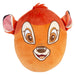 Bambi Oval Pillow Kids Movie Character Cushion Orange - 22cm x 16cm