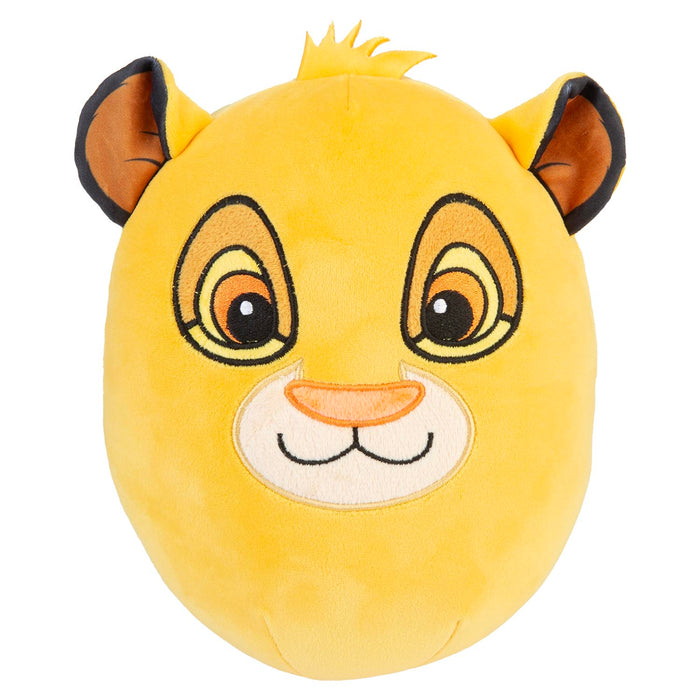 Simba Oval Pillow Kids Movie Character Cushion Yellow - 22cm x 16cm