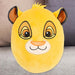 Simba Oval Pillow Kids Movie Character Cushion Yellow - 22cm x 16cm