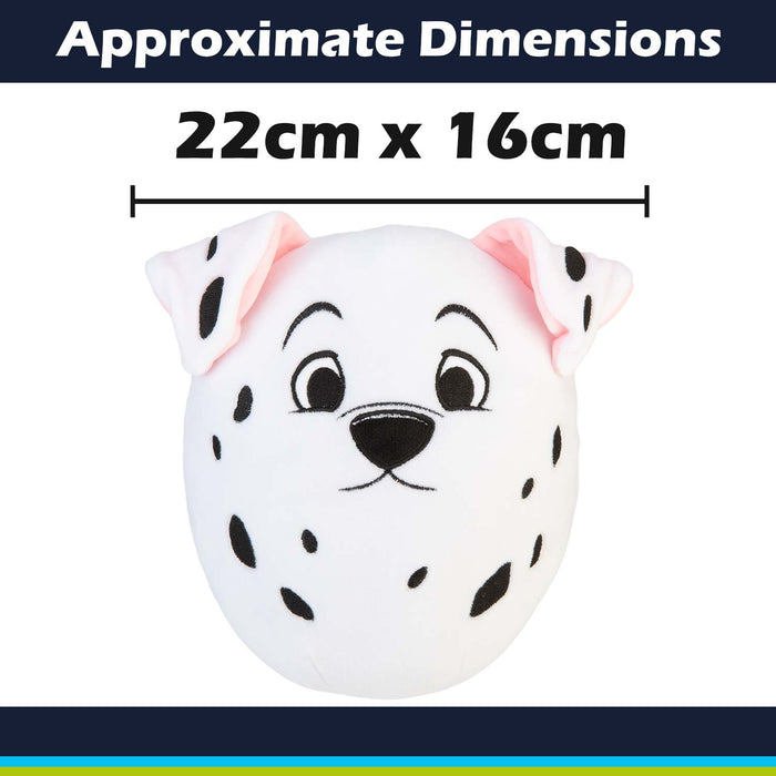 Dalmatian Oval Pillow Kids Movie Character White - 22cm x 16cm