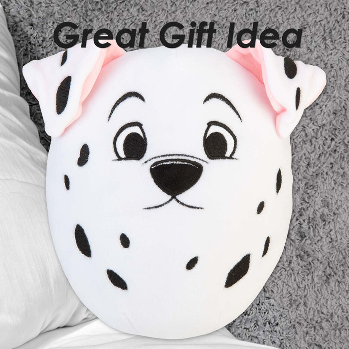 Dalmatian Oval Pillow Kids Movie Character White - 22cm x 16cm