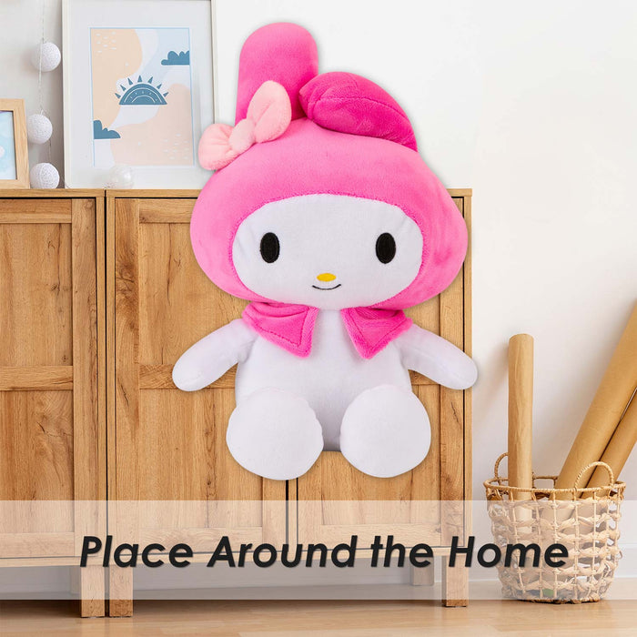 Hello Kitty Soft Toy Melody Plush Cute Plush Huggable Cuddly 23cm Pink