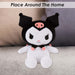 Hello Kitty Kuromi Plush Cute Plush Huggable Character Cuddly 23cm Black