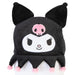 Kuromi Oval Pillow Kids Movie Character Cushion Black - 22cm x 16cm