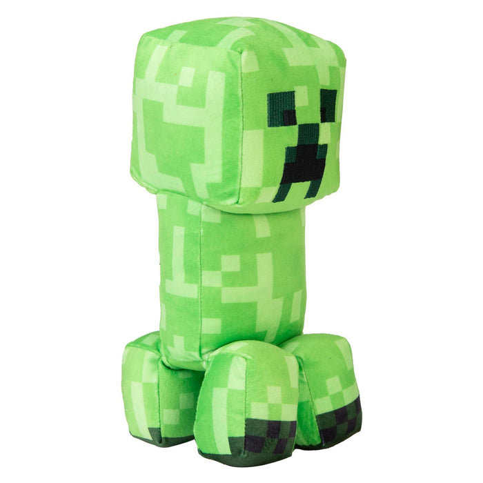 Minecraft Creeper Soft Toy Video Game Character Green - 28cm x 15cm