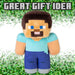 Minecraft Steve Soft Toy Video Game Character Multi - 28cm x 15cm