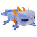 Minecraft Blue Axolotl Soft Toy Video Game Character Blue - 28cm x 15cm