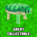 Minecraft Turtle Soft Toy Video Game Character Grenn - 28cm x 15cm