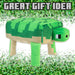 Minecraft Turtle Soft Toy Video Game Character Grenn - 28cm x 15cm