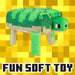 Minecraft Turtle Soft Toy Video Game Character Grenn - 28cm x 15cm