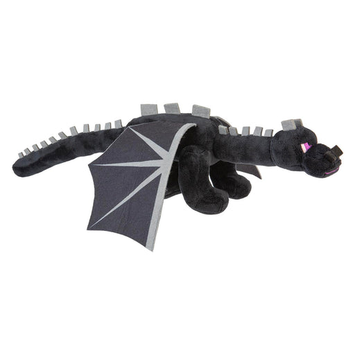 Minecraft Ender Dragon Soft Toy Video Game Character Black - 28cm x 15cm